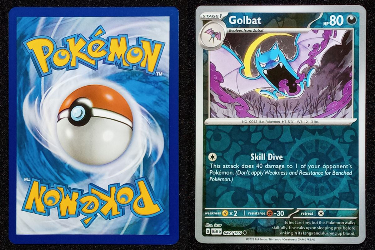 042/165 Golbat {Reverse Holo}