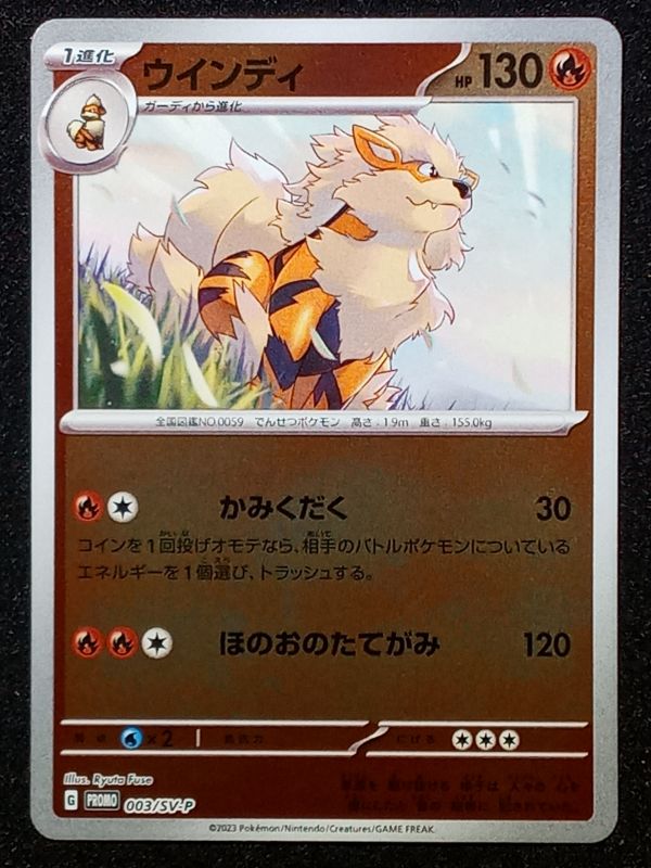 003/SV-P Arcanine {Regular Holo}