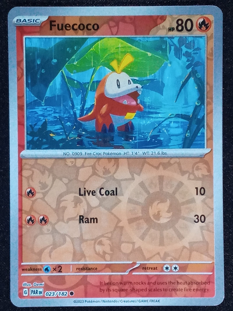 023/182 Fuecoco {Reverse Holo}