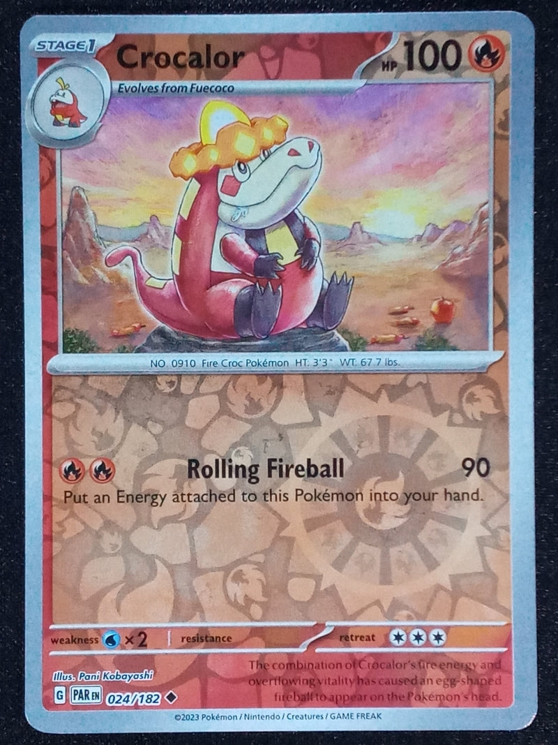 024/182 Crocalor {Reverse Holo}