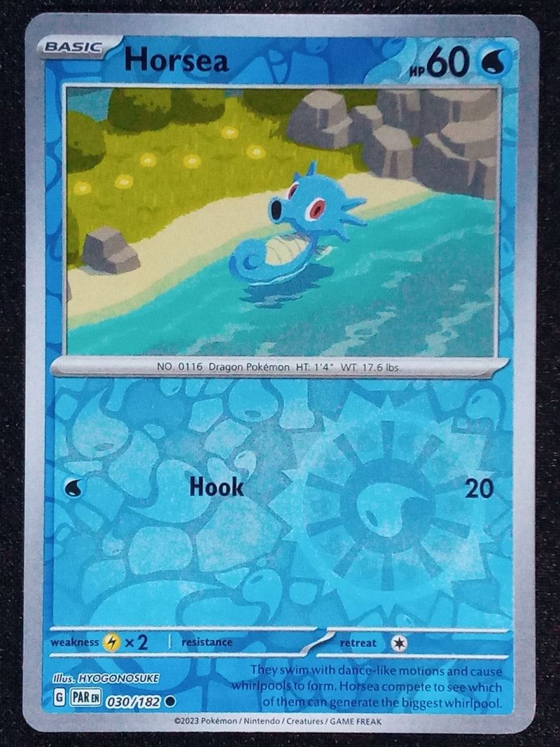 030/182 Horsea {Reverse Holo}