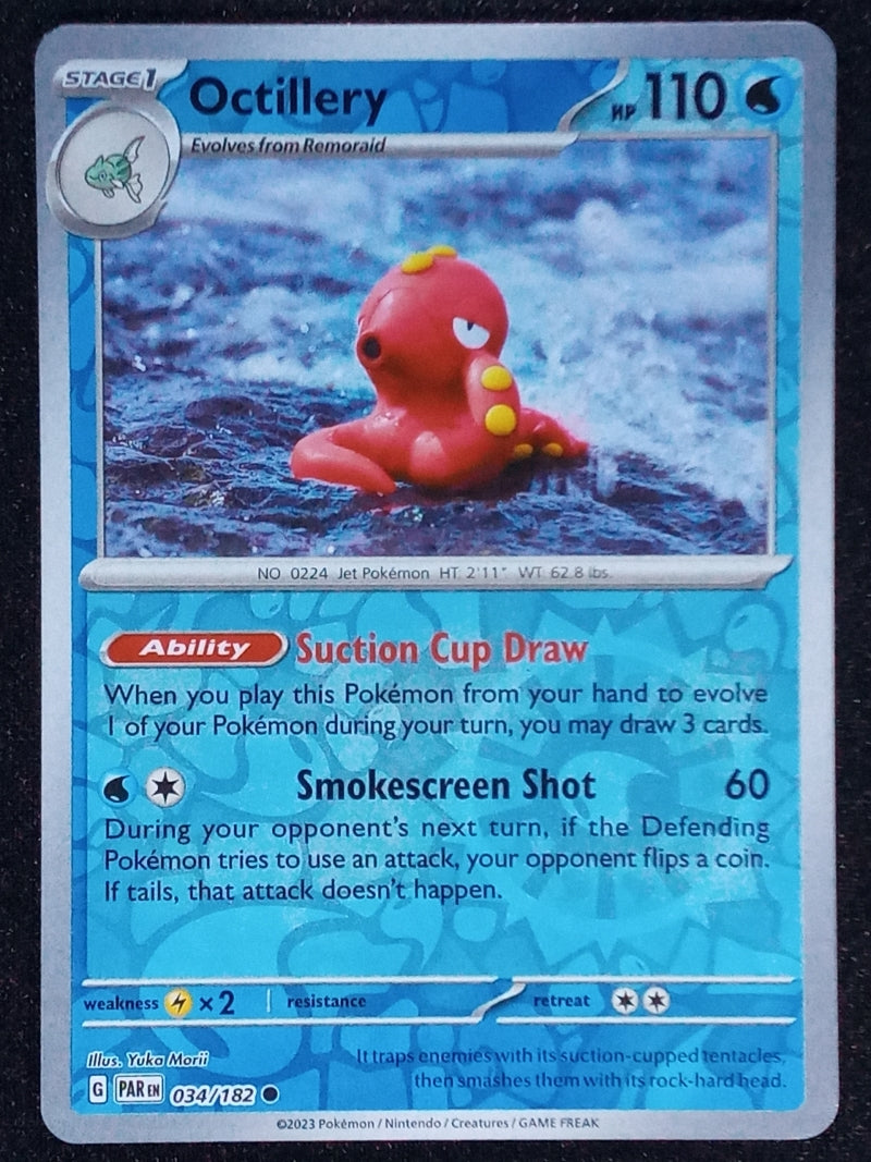 034/182 Octillery {Reverse Holo}