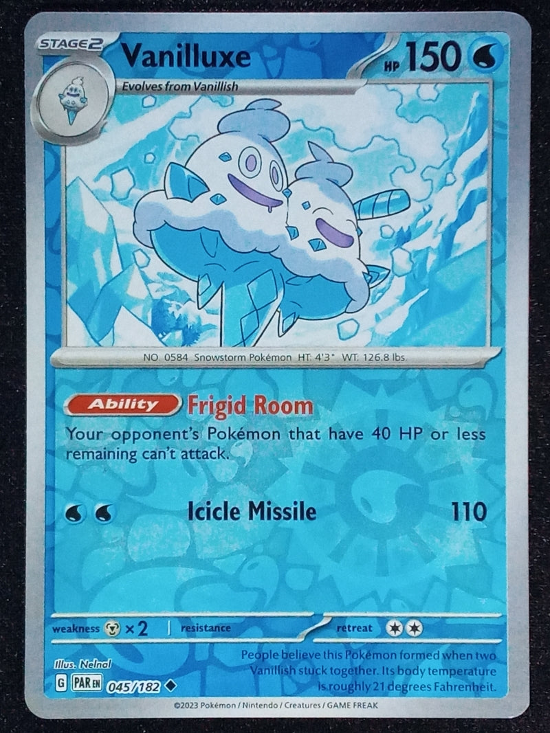 045/182 Vanilluxe {Reverse Holo}