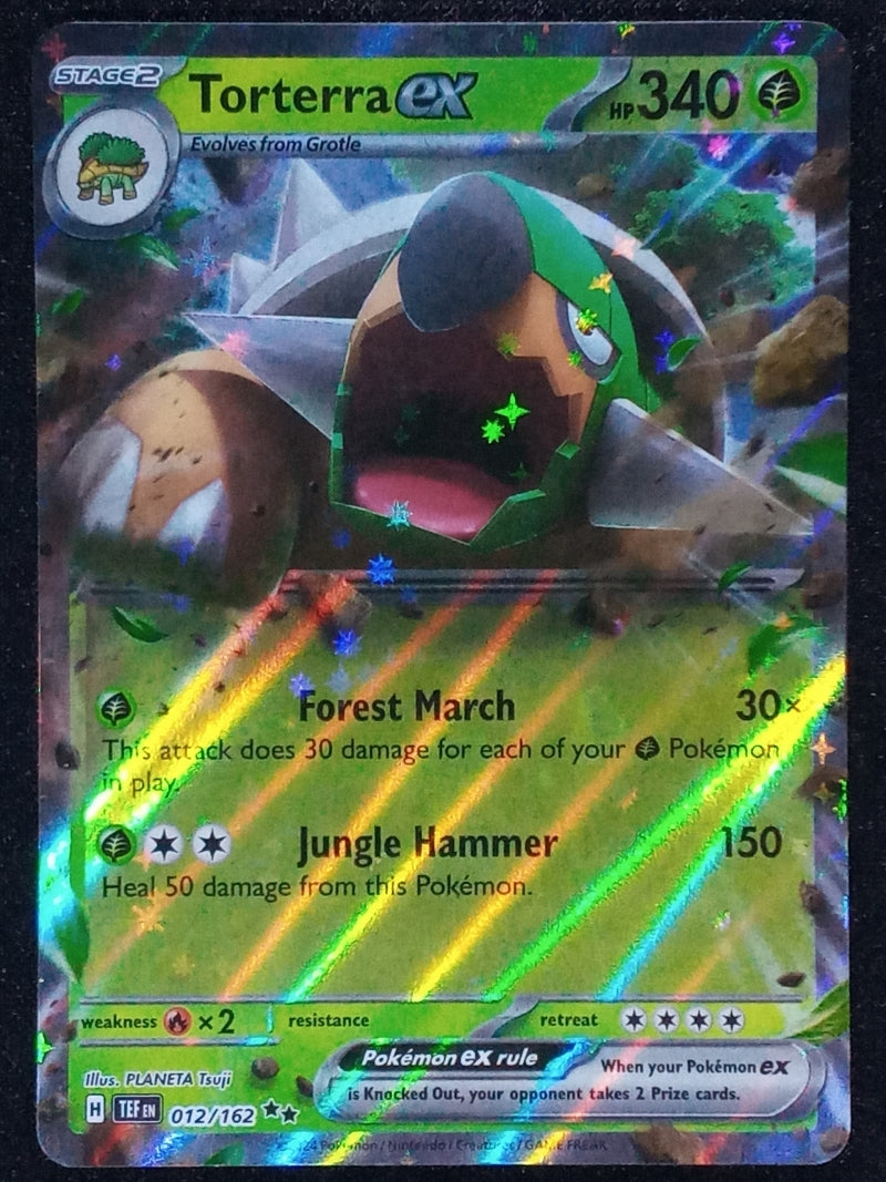 012/162 Torterra EX {Full Art Holo}