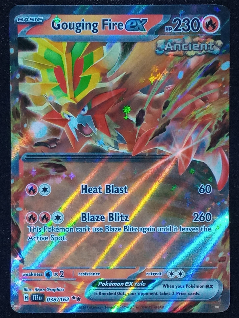 038/162 Gouging Fire EX {Full Art Holo}